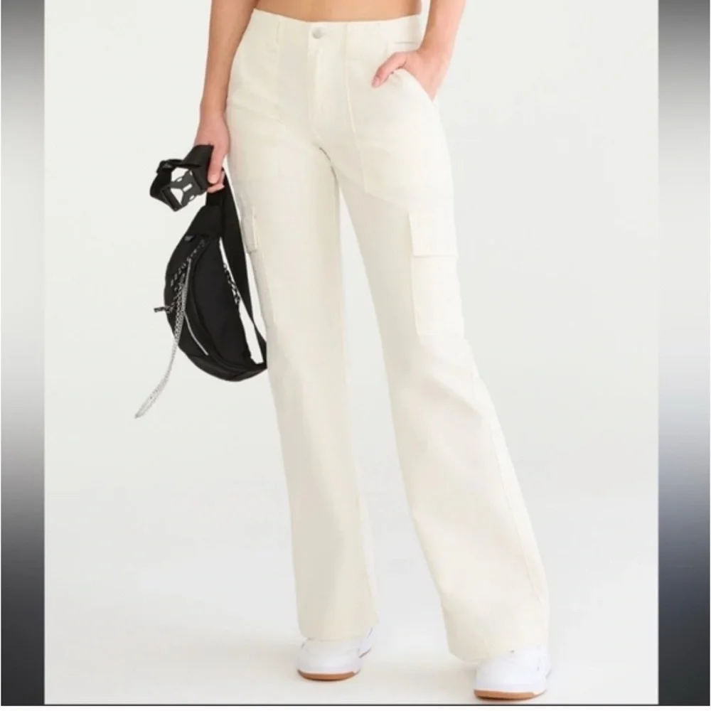 Aeropostale low rise utility flare, size s - Picture 1 of 5